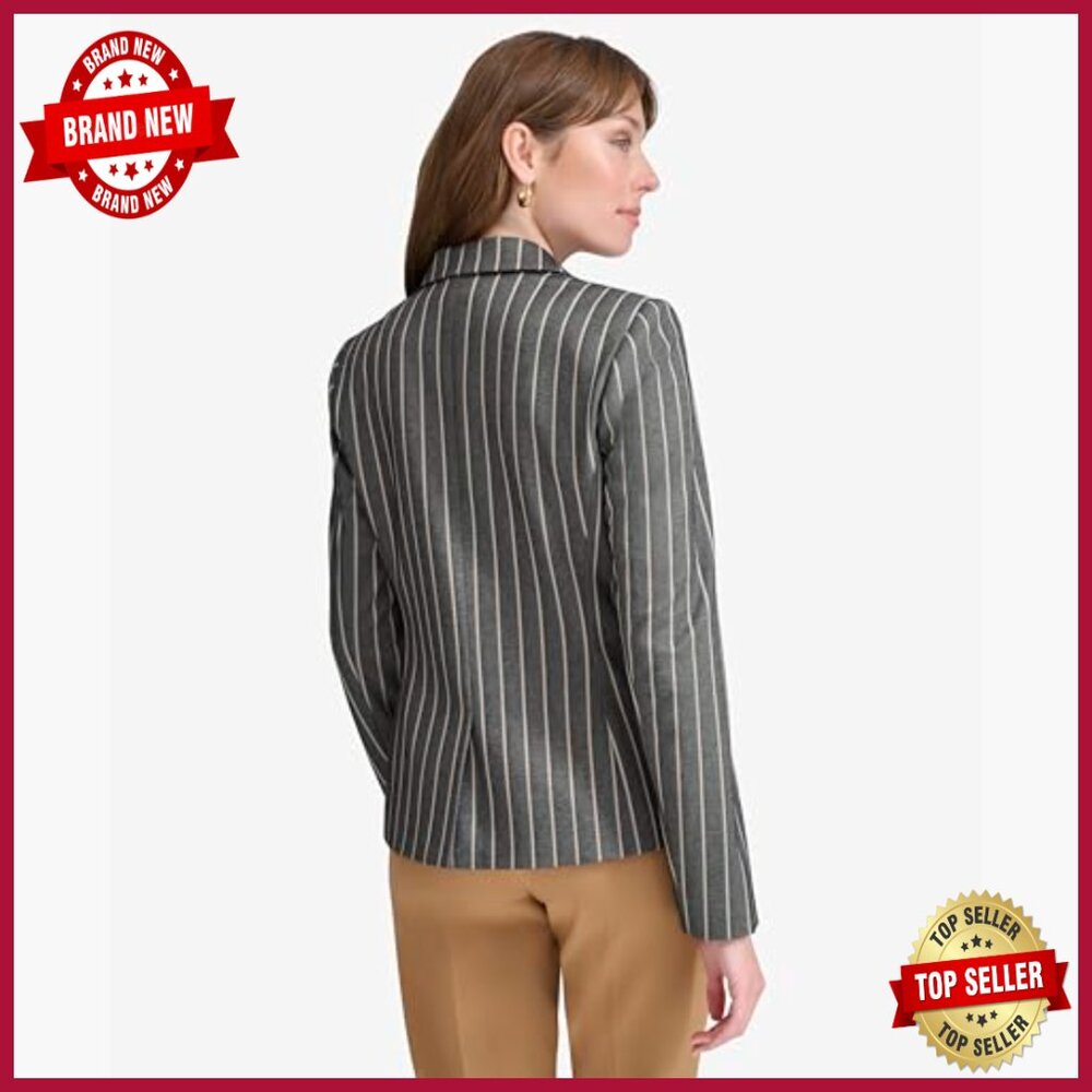 Solid Blazer for Work and Layering, Versatile Yea… - image 4